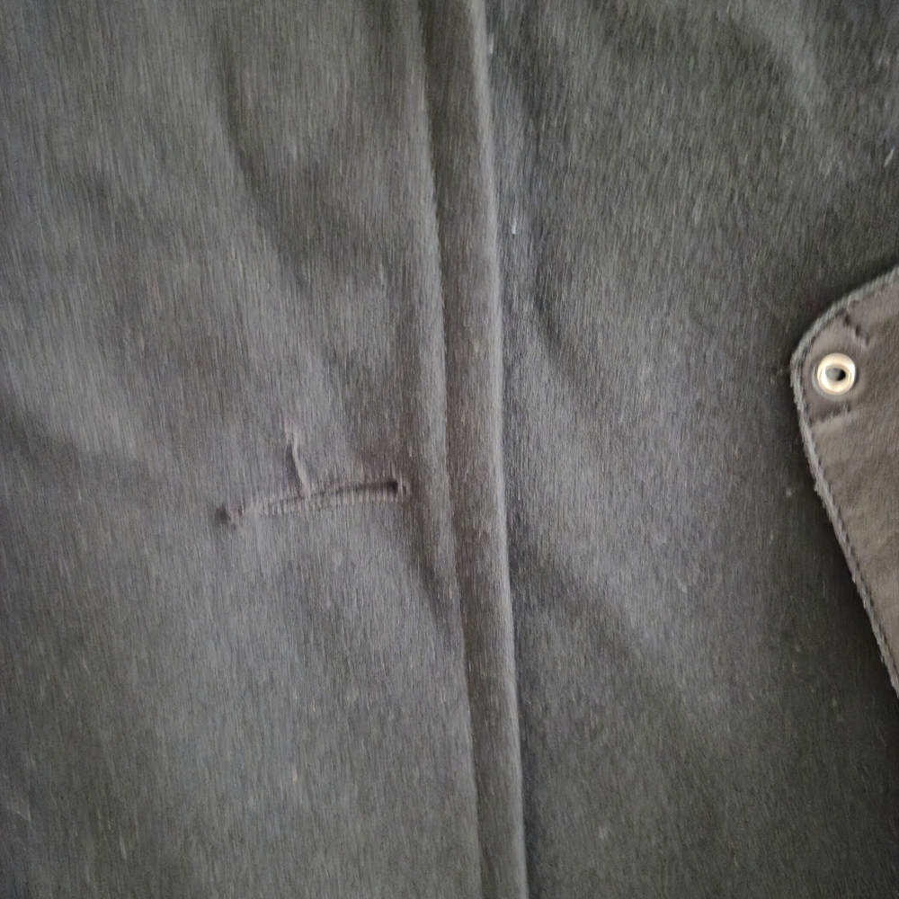 Rudsak Black Wool Coat/ peacoat/ jacket with Leeather Trim , Women Size M - Picture 12 of 16